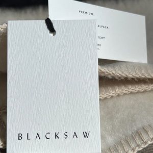 Blacksaw Baby Alpaca Throw Blanket